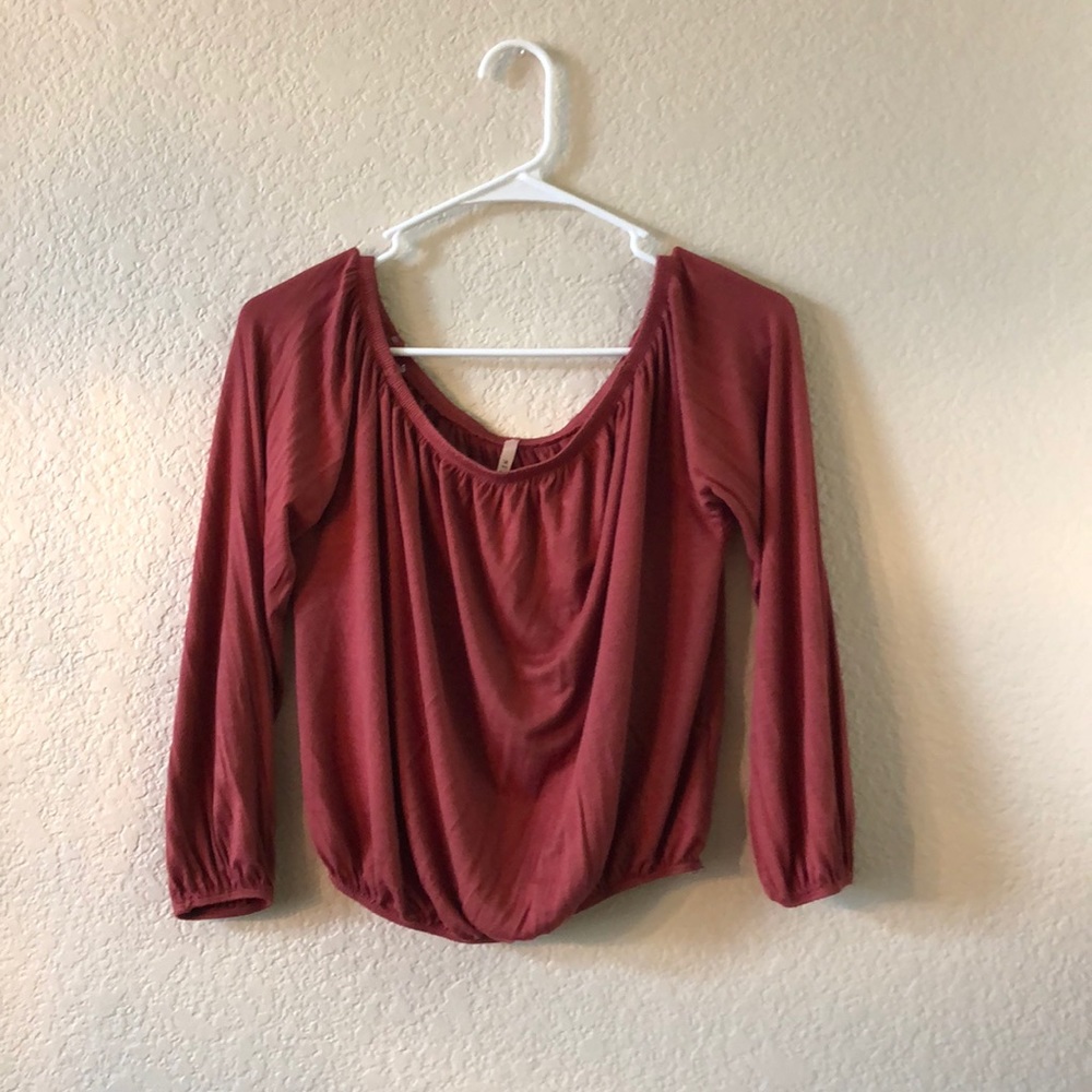 Off the shoulder top